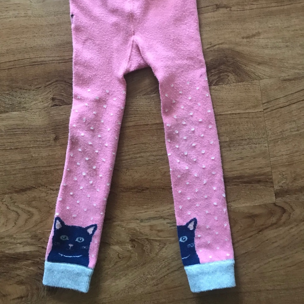 Mini Boden Toddler Girl Cat Leggings/Tight